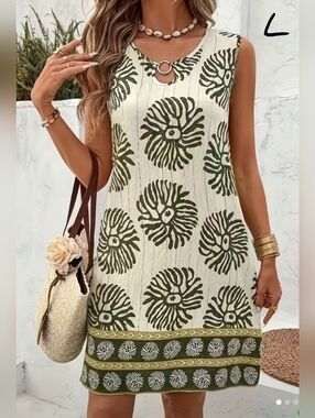 Four summer dresses, sizes on pictures, new. $14 each